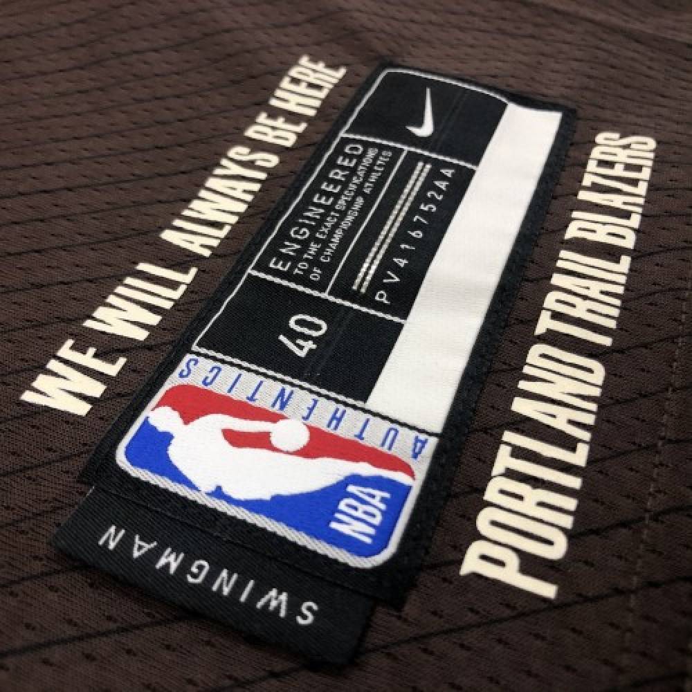 Men's Portland Trail Blazers Damian Lillard #0 Brown 20/21 Swingman Player Jersey–City Edition-Pro Kit Vault | Brand New 26/27 Sports Jerseys